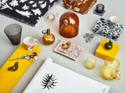 Iittala OTC Cheetah Blanket, Black - White 11 Iittala OTC Cheetah Blanket, Black - White -Iittala Iittala 2021 Oiva Toikka Collection 07 1