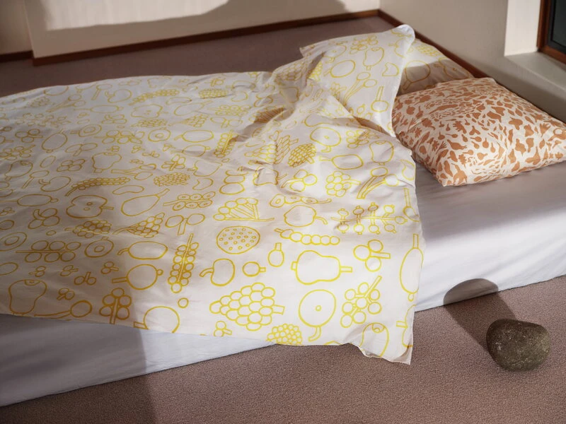 Iittala OTC Frutta Duvet Cover Set, 150 X 210 Cm, Yellow 6 Iittala OTC Frutta Duvet Cover Set, 150 X 210 Cm, Yellow - Image 4