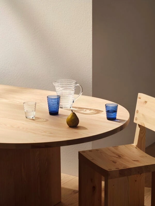 Iittala Aino Aalto Tumbler, 22 Cl, 2 Pcs, Ultramarine Blue 6 Iittala Aino Aalto Tumbler, 22 Cl, 2 Pcs, Ultramarine Blue - Image 4