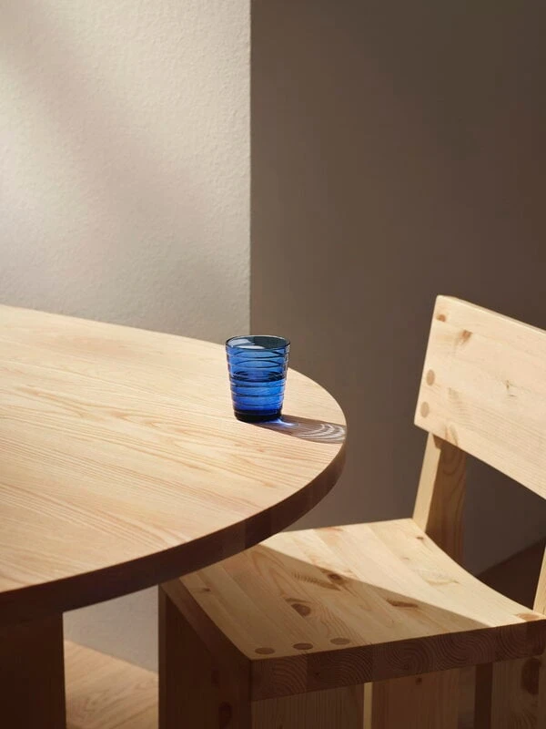 Iittala Aino Aalto Tumbler, 22 Cl, 2 Pcs, Ultramarine Blue 5 Iittala Aino Aalto Tumbler, 22 Cl, 2 Pcs, Ultramarine Blue - Image 3