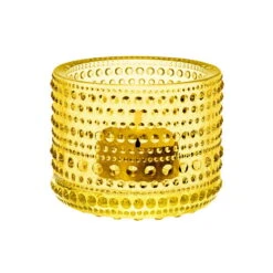 Iittala Kastehelmi Tealight Candleholder 64 Mm, Lemon