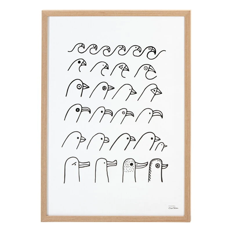 Iittala OTC Art Poster, Birdhouse 3 Iittala OTC Art Poster, Birdhouse