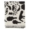 Iittala OTC Cheetah Blanket, Black - White 1 Iittala OTC Cheetah Blanket, Black - White -Iittala OTC blanket 180x130cm cheetah black white