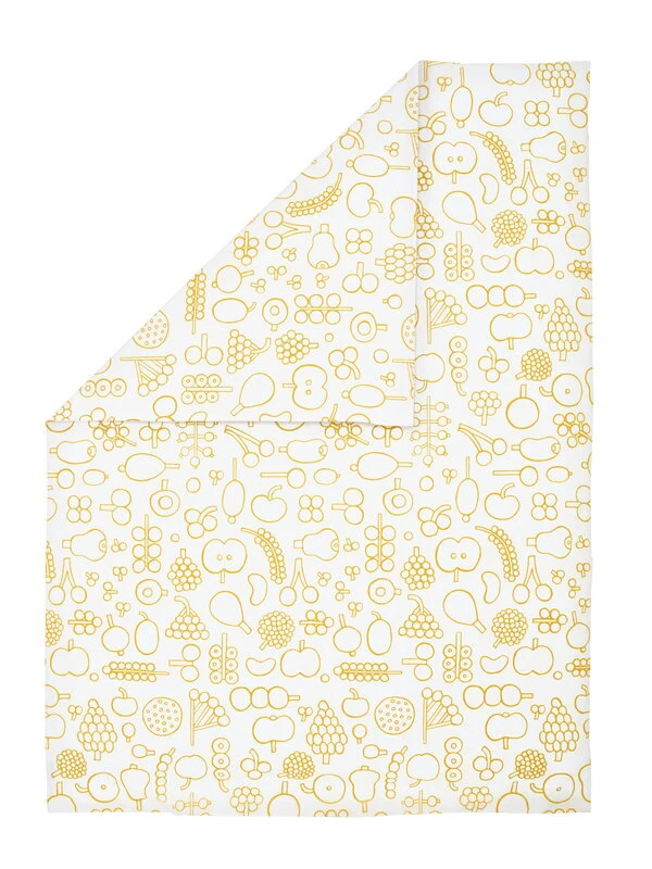 Iittala OTC Frutta Duvet Cover Set, 150 X 210 Cm, Yellow 5 Iittala OTC Frutta Duvet Cover Set, 150 X 210 Cm, Yellow - Image 3