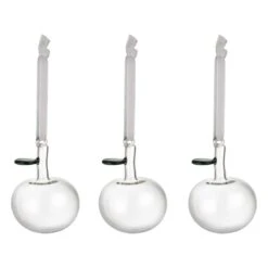 Iittala Glass Apple, 3 Pcs, Clear