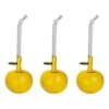 Iittala Glass Apple, 3 Pcs, Yellow 2 Iittala Glass Apple, 3 Pcs, Yellow -Iittala OTC glass apple 3set yellow EE