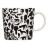 Iittala OTC Cheetah Mug 0,3 L, Black -Iittala OTC mug 03l Cheetah black