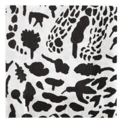 Iittala OTC Cheetah Paper Napkin 33 Cm, Black - White